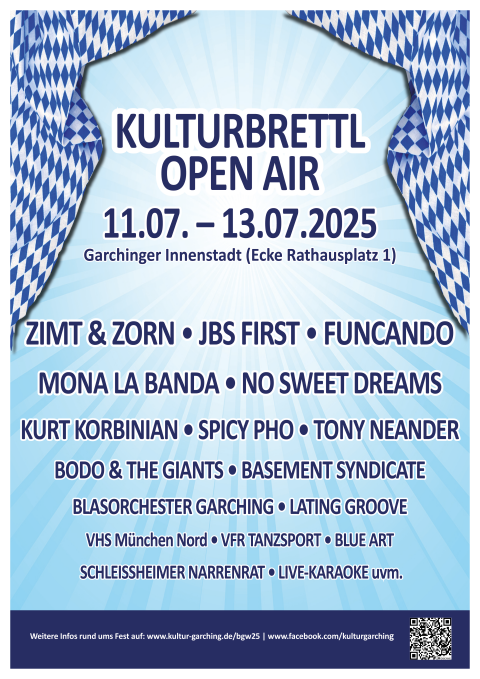 A3 Plakat Kulturbrettl BGW 2025