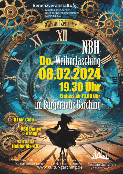 Plakat Weiberfasching NBH 2024_Zeitreise_layout Plakat Weiberfasching NBH 2024_Zeitreise_layout