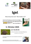 Igel-Plakat